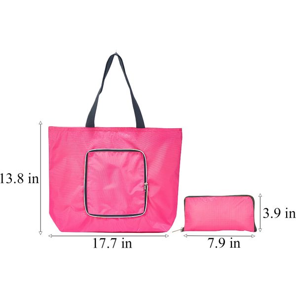 尺寸图_1765347361519.jpg Foldable Zipper Shopping Tote Bag