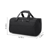 Wet Dry Oxford Multi Pocket Travel Sports Duffel Bag