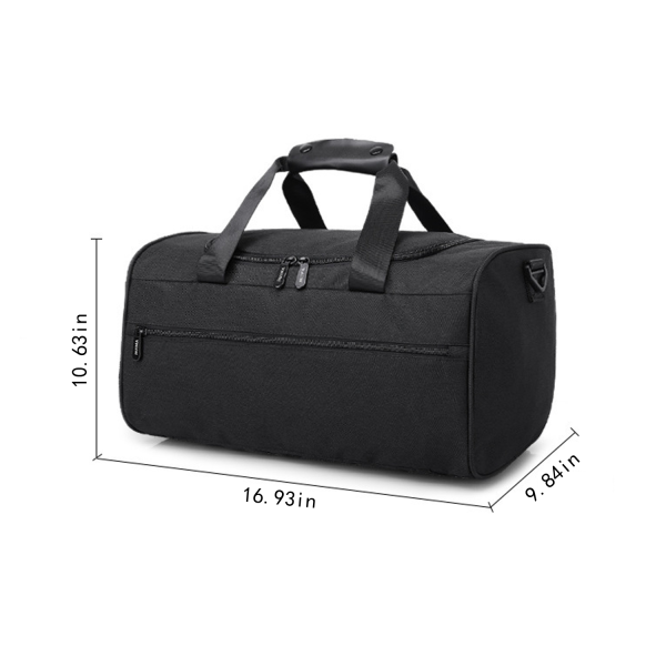 Wet Dry Oxford Multi Pocket Travel Sports Duffel Bag