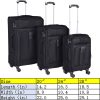 3PCS Oxford Luggages Set