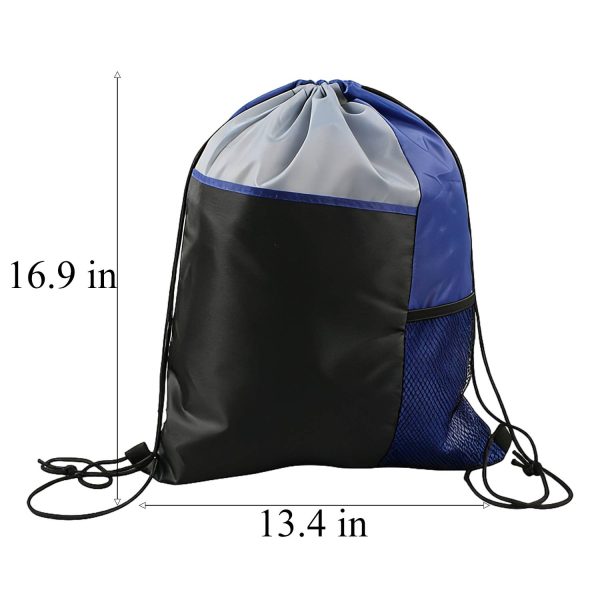 Polyester Waterproof Drawstring Backpack