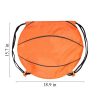 Polyester Ball Round Drawstring Backpack