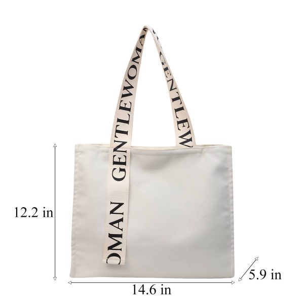 Women's Large Capacity Canvas Tote Bag