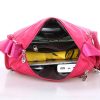 Nylon Multi-Pocket Crossbody Bag