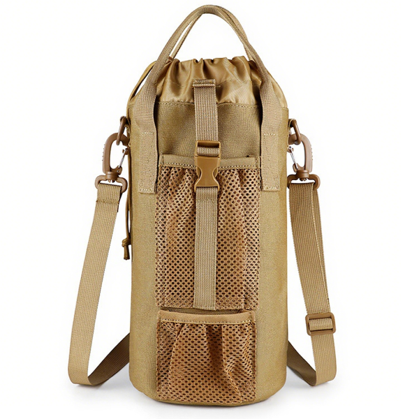 Oxford Tactical Water Bottle Carrier Bag w/ Strap