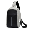 Oxford Waterproof Crossbody Bag w/ Headphone Port