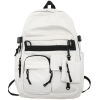 Nylon Large Capacity Unisex School Backpack