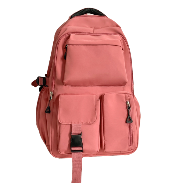 Nylon Waterproof Large Capacity School Backpack