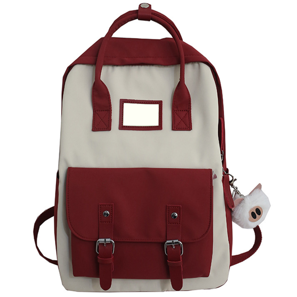 Nylon Large Capacity Handle Backpack