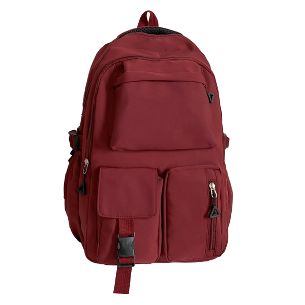 Nylon Waterproof Large Capacity School Backpack