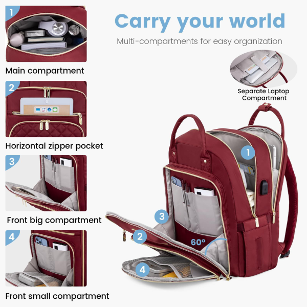Multifunction Large Capacity Nylon Diaper Backpack