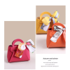 PVC Leather Ribbon Wedding Candy Bag w/ Bow