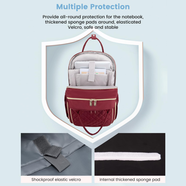 Multifunction Large Capacity Nylon Diaper Backpack