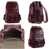PU Leather Large Capacity Backpack