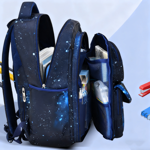 Kids Oxford Waterproof School Backpack