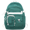 Nylon Large Capacity Unisex School Backpack