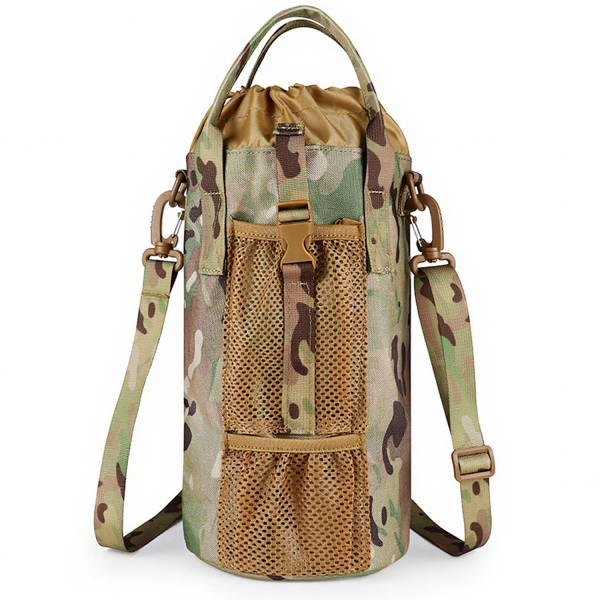 Oxford Tactical Water Bottle Carrier Bag w/ Strap