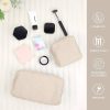 2-Piece Corduroy Makeup Bag Set