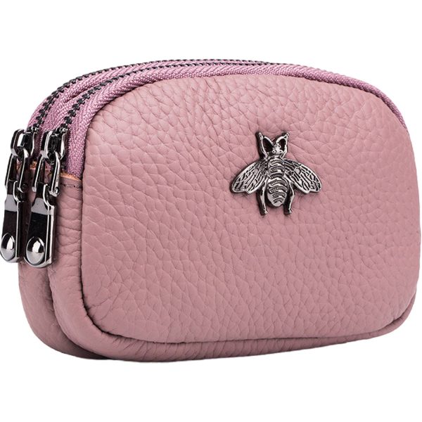 Double Zipper Coin Wallet