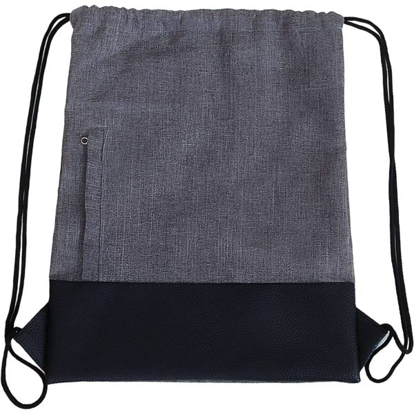 Cotton Reusable Drawstring Backpack