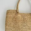 Handcrafted Raffia Woven Beach Tote Bag