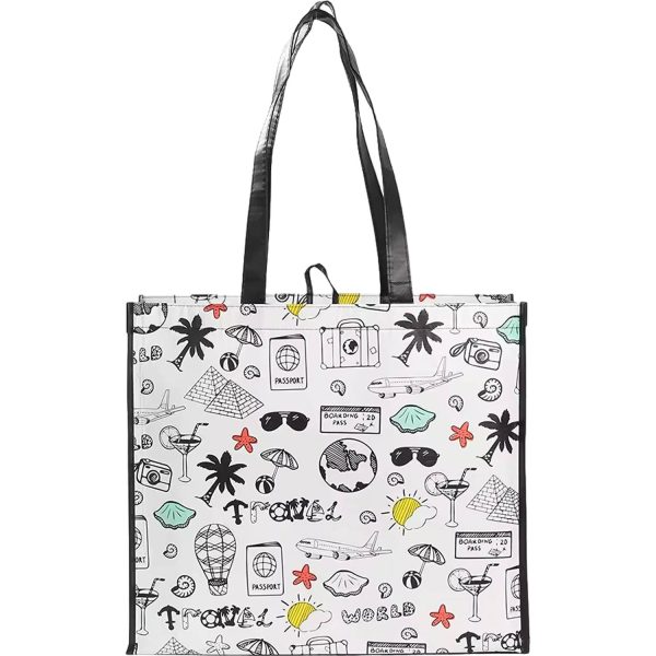 Customized Cartoon Pattern Reusable Tote Bag