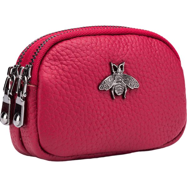 Double Zipper Coin Wallet