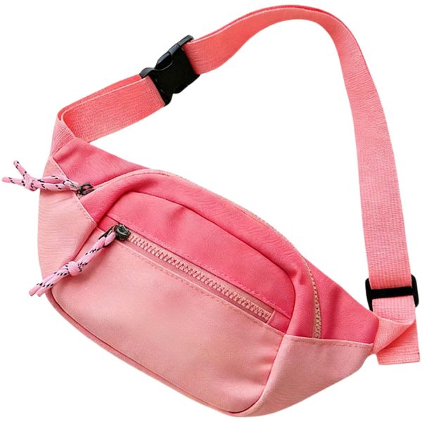 Polyester Unisex Children Lightweight Waist Bag