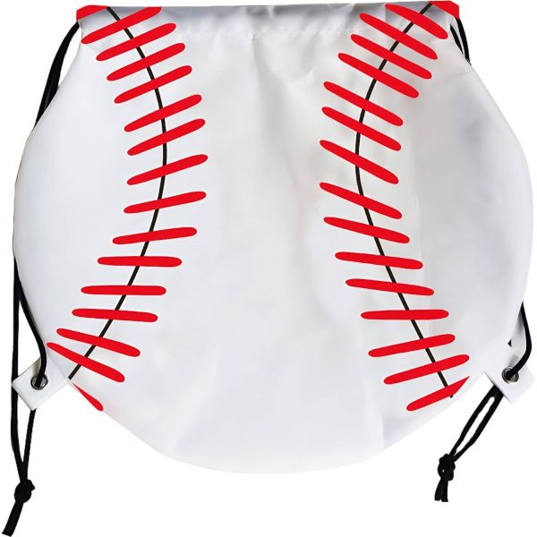 Polyester Ball Round Drawstring Backpack