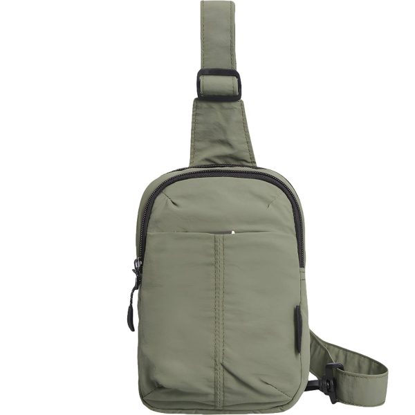 Waterproof Oxford Crossbody Chest Sling Bag