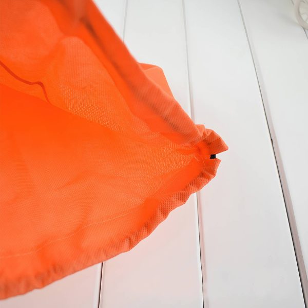 Polyester Ball Round Drawstring Backpack