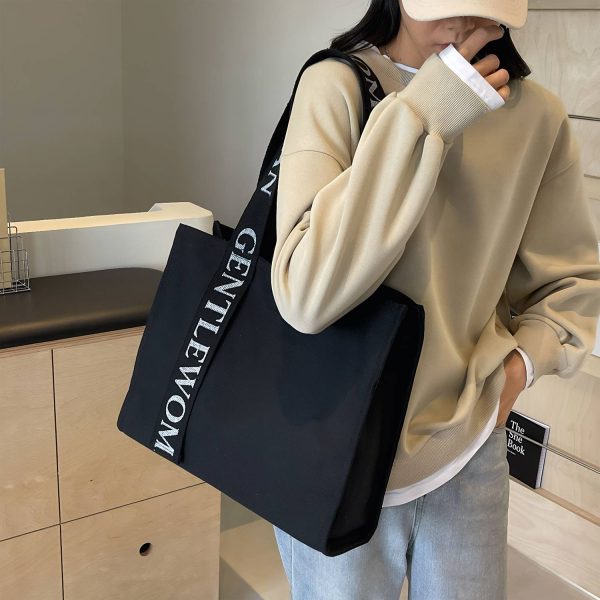 Women's Large Capacity Canvas Tote Bag