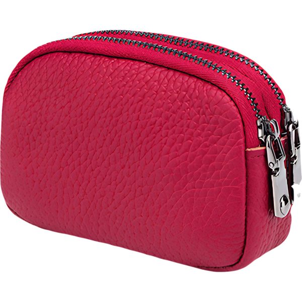 Double Zipper Coin Wallet