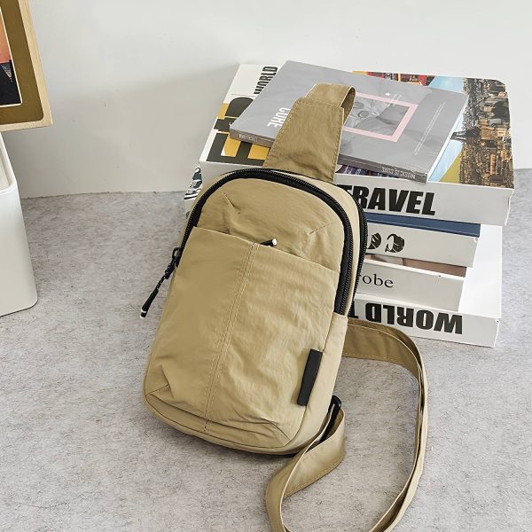 Waterproof Oxford Crossbody Chest Sling Bag
