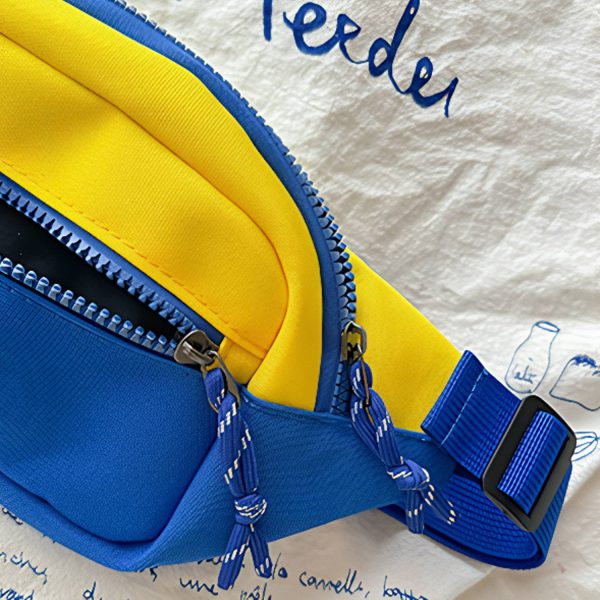 Polyester Unisex Children Lightweight Waist Bag