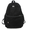 Unisex Large Capacity Corduroy School Backpack