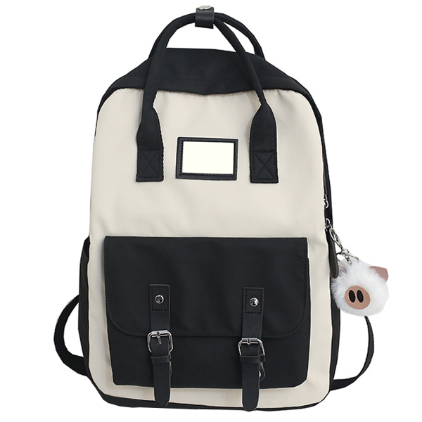 Nylon Large Capacity Handle Backpack