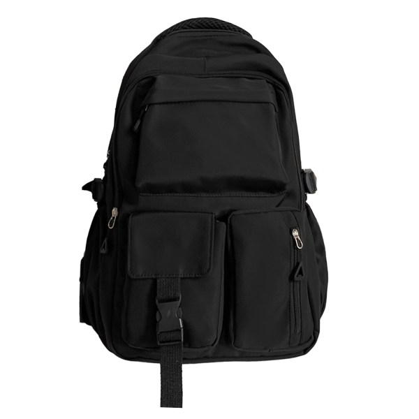 Nylon Waterproof Large Capacity School Backpack