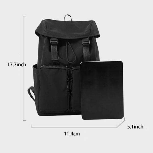 1-5_1769354735010.png Water Resistant Backpack with Mulitiple Pockets