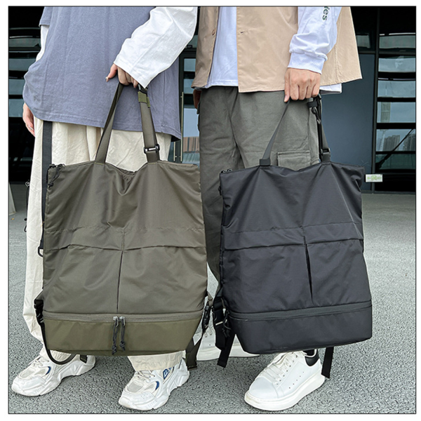 Multi Pockets Shoulder Handbag