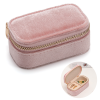 Portable Velvet Jewelry Storage Box