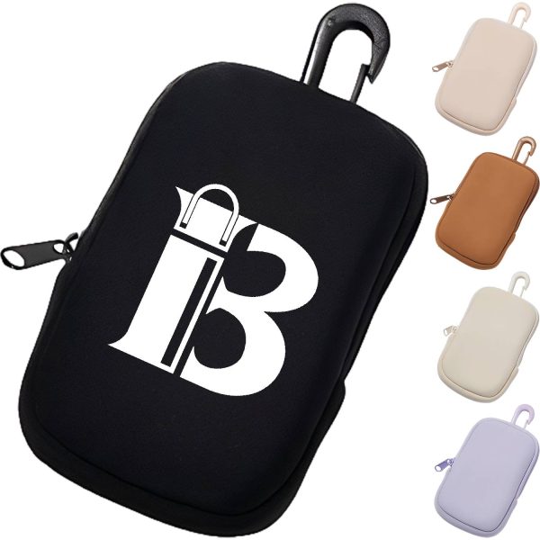 Polyester Mini Waterproof Zipper Pouch