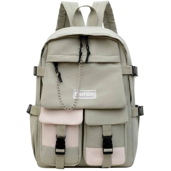 附图2_1761810445788.jpg Large Capacity Nylon Campus Backpack