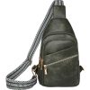 PU Leather Crossbody sling Bag