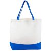 Custom Two-Tone Canvas Tote Bag
