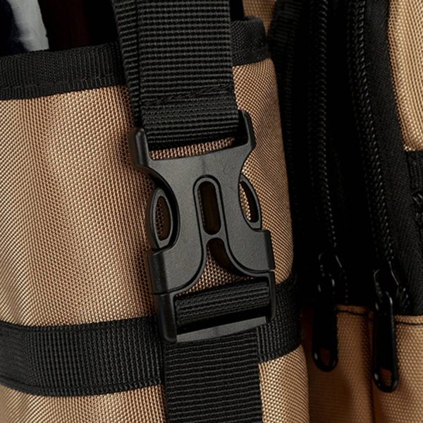 Oxford Outdoor Crossbody Bag w/Bottle Holder