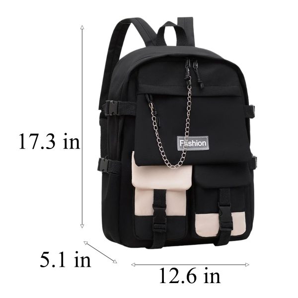 附图9_1761810475249.jpg Large Capacity Nylon Campus Backpack