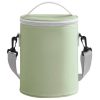 Round Insulated Zippered Cooler Bag