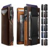 PU Leather Pop Up Access RFID Money Clip Card Holder