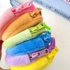 Plush Pocket Purse with Plastic Carabiner